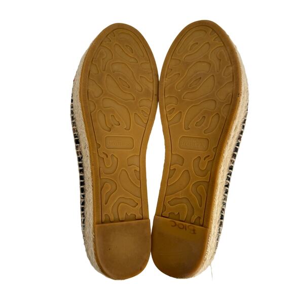 Alexander McQueen Leather Floral Paisley Print Platform Loafers Espadrilles - Picture 6 of 12